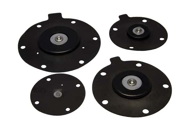 Kit pembaikan diafragma Viton suhu tinggi untuk penyelenggaraan injap pulse jet